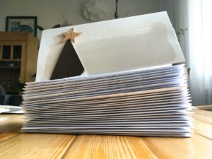 Weihnachtskarte 2016 – fadenspiel und fingerwerk